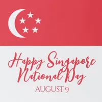 EO Singapore National Day Singapore Flag