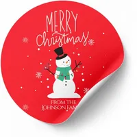 Joyful Snowman Holiday Collection