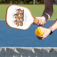 Adorable Anglin' for 8 Cute Cuddling Pangolins Pickleball Paddle