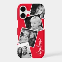 Custom Instagram Photo Collage Personalized Name iPhone 17 Case