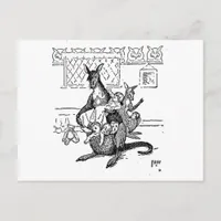 The Motherly Kangaroo Postcard