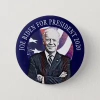 Joe Biden for President 2020 US Election Rally Button