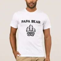 *~* AP86 Celtic PAPA BEAR Claw Father's Day T-Shirt