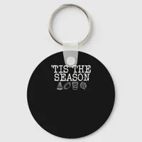 Tis The Season Fall Design Keychain