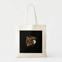 Daddy’s Little Boo, Happy Halloween Tote Bag