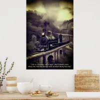 "Timeless Steam: The Majesty of Classic Trains Poster