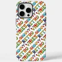 Groovy Retro Vibes Colorful Hippie 70s-Inspired iPhone 16 Pro Max Case