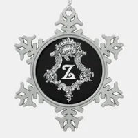 Z Monogram Initial Ornament