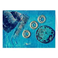 Blues Mixed Media Collage