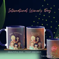 International Women's Day multi-ethnic woman Mu Mug