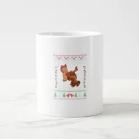 Tis The Season To Be Naughty Christmas  Giant Coffee Mug
