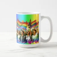 Pride | LGBTQIA + People and Flags  Coffee Mug