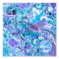 Blue Rhapsody | Abstract Art Photo Print