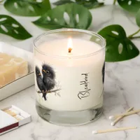 Whimsical Blcakbirds  Scented Candle