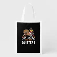 Leftovers Are For Quitters • Thanksgiving Essentia Grocery Bag