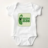 Francois the Cucumber Baby Bodysuit