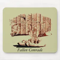 Mousepad - Fallen Comrade - sepia