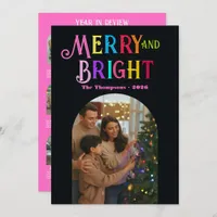 Candy Pop "Year in Review" Photos Christmas Holiday Card