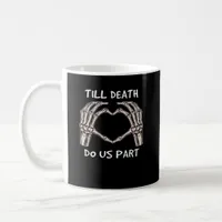 Unisex Til Death Do Us Part, Bride To Be, Bones, M Coffee Mug