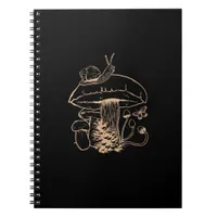 Cottagecore Aesthetic Mushroom Snail Goblincore My Notebook