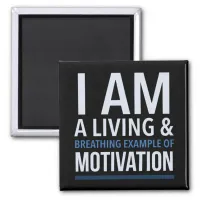 I am a living & breathing example of motivation typography collection