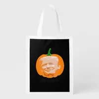 Trumpkin Halloween Classic Grocery Bag