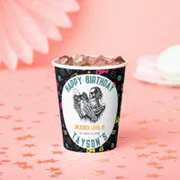 It’s Game On Skull  – Video Game Birthday Paper Cups