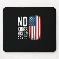 No Kings In America Since 1776 Freedom Spirit Look Mouse Pad