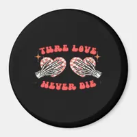 Skeleton Hands Heart Design Classic Aesthetic Magnet
