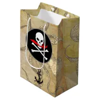 Jolly Roger Medium Gift Bag