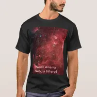 North America Nebula Infrared Galaxy Unisex T-Shirt