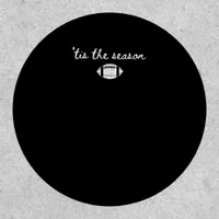 Tis The Season Football Mom Game Day Touchdown Sea Patch