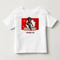 [Team Name]'s Gridiron Goal Getter #25Customizabl2 Toddler T-shirt