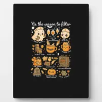 Dialysis Nurse Tis The Season To Halloween Plaque