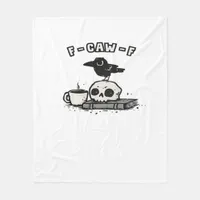 F-Caw-F Classic Cool Unique Fleece Blanket