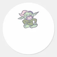 Goblincore Fart Goblin Classic Classic Round Sticker