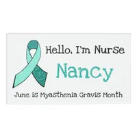 Personalized Hello, Im Nurse Name Tag