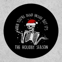 Are Holiday Season Skeleton Patch