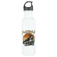 Humor Gothic F-Caw-F Funny Crow Essential Creative Stainless Steel Water Bottle