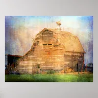 The Barn With the Broken Cupola Poster