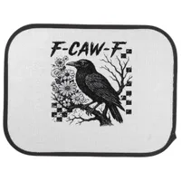 F-Caw-F Halloween Bird Car Floor Mat