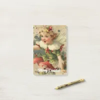 Retro Christmas Fairy Post-it Notes