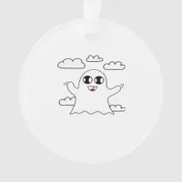 Cute Little Boo Creative Style Ornament