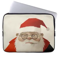 Tired Santa Laptop Sleeve