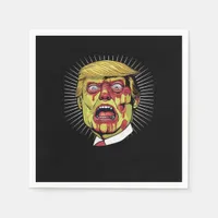 Trumpkin Retro Halloween   Napkins