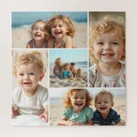 Five Photo Template | Personalized Family Puzzle 