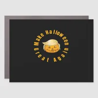 Make Halloween Great Again Trumpkin Classic Car Magnet