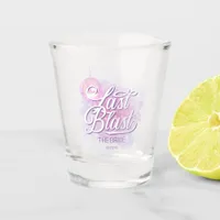 Last Blast Disco Bachelorette The Bride ID928  Shot Glass