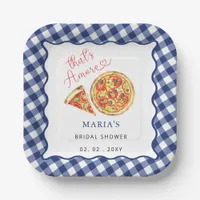 Thats Amore Italian Pizza Party Bridal Shower  Paper Plates
