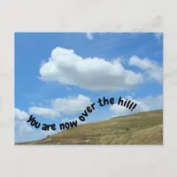 Postcard - Over the Hill